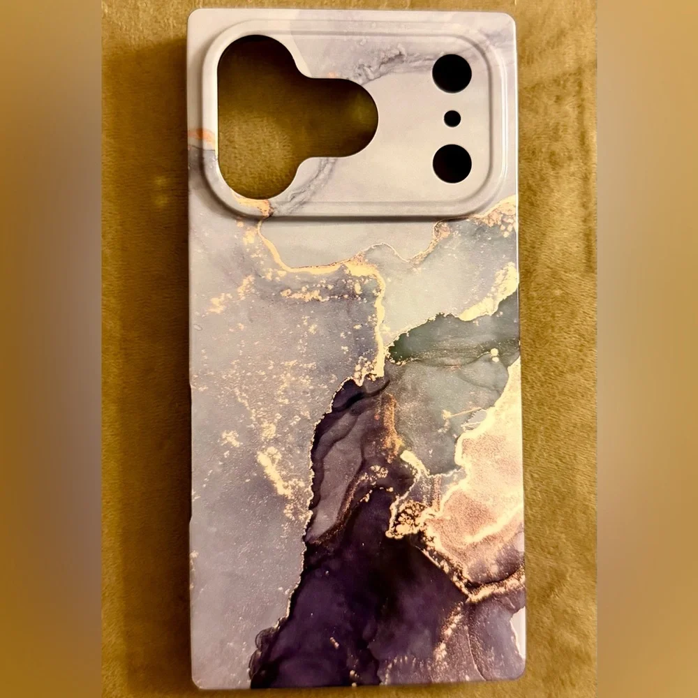 3/$15 Marble, Glossy Design Protective Phone Case for iPhone 17 Pro 6.3
